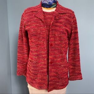 Christiane Kovitz Paris knit sweater set. European size 3.